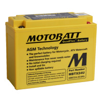 Motobatt AGM Battery for Honda GL1000 Goldwing 1975-1978