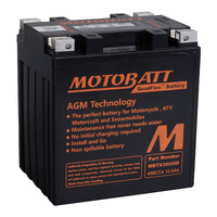 Motobatt Heavy Duty AGM Battery for BMW R80R 1992-1996