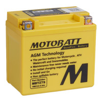 Motobatt AGM Battery for KTM 450 XCRW 2008