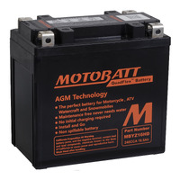 Motobatt Heavy Duty AGM Battery for Indian FTR CARBON 2021