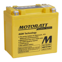 Motobatt AGM Battery Upgrade for Honda ATC250ES 1985-1988