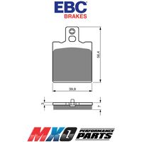 EBC Rear Brake Pads MZ MZ 660 SKORPION TRAVELLER 1997-2002 FA047HH