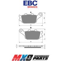 EBC Rear Brake Pads Honda VTR1000F FIRESTORM 1997-2007 FA174