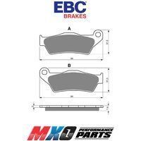 EBC Front Brake Pads KTM 250 EXCF 2006-2018 FA181R