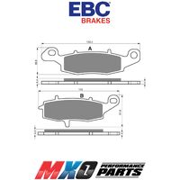 EBC Rear Brake Pads for Suzuki C109RT BOULEVARD VLR1800 2008-2016 FA231