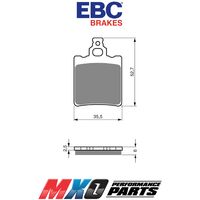 EBC Rear Brake Pads KTM 65 SX 2000-2003 FA337R