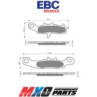 EBC Front Brake Pads Kawasaki KX85 Big Wheel 2001-2018 FA349R