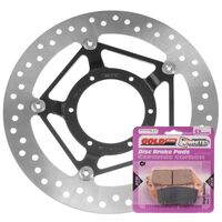 MTX Front Brake Disc and Pad Kit for Honda CBR250R 2011-2015