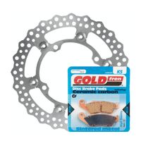 MTX Front Brake Disc and Pad Kit for Kawasaki KX125 2006-2008