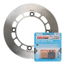 MTX Front Brake Disc and Pad Kit for Suzuki DR200SE Trojan 1995-2022