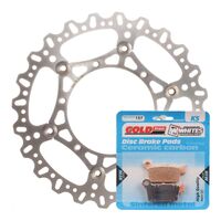 MTX Brake Disc and Pad Kit for MDKF07009