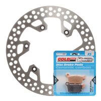 MTX Rear Brake Disc and Pad Kit for Yamaha YZ450F 2003-2017