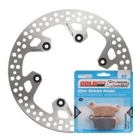 MTX Rear Brake Disc and Pad Kit for Yamaha WR250F 2001