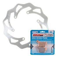 MTX Brake Disc and Pad Kit for MDKR09004