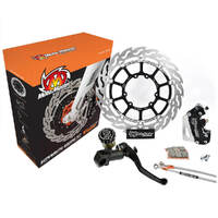 MotoMaster Flame Front Brake Kit 320mm KTM SM 400 XCF-W 2000-2010 (MM-313034)