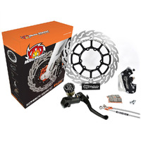 MotoMaster Flame Front Brake Kit 320mm Honda SM CRF 450 RX 2017-On (MM-313051)