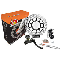 MotoMaster Flame Front Brake Kit 300mm for KTM SM 525 EXC 2003-2007 (MM-313053)