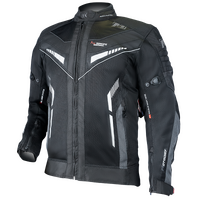 Motodry Jacket All Seasons Dual Liner Mens Black