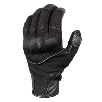 Motodry Gloves Star Ladies Leather Textile Black