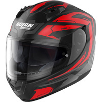 Nolan Helmet N606 Anchor Flat Black/Red/Grey 22