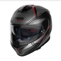 Nolan Helmet N808 Astute Flat Grey/Black/Red 24