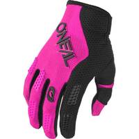 Oneal Element Gloves Racewear V.24 Black/Pink Youth Girls