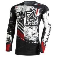 Oneal 2022 Mayhem Jersey Scarz Black/White Youth