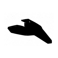 Rtech Rear Fender for KTM 250 SX 2007-2010 Black 