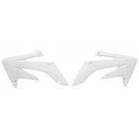 Rtech Radiator Shrouds for Honda CRF 250 X 2004-2019 White 