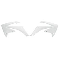 Rtech Radiator Shrouds for Honda CRF 250 R 2010-2013 White 