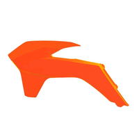 Rtech Radiator Shrouds for KTM 250 SX 2013-2016 Orange 