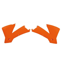 Rtech Radiator Shrouds for KTM 250 EXC 2003-2004 OE Orange 