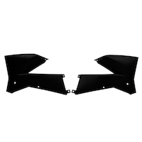 Rtech Radiator Shrouds for KTM 525 SX 2005-2006 Black 