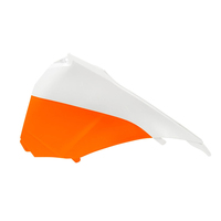 Rtech Left Airbox Side Panel for KTM 250 SXF 2013-2015 OE Orange/White (2015) 