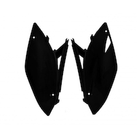 Rtech Side Panels for Kawasaki KX 250 F 2009-2012 Black 