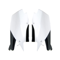 Rtech Side Panels for Yamaha YZ 450 FX 2019-2021 OE White/Black (2019-2020) 