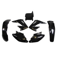 Rtech Plastics Kit for Honda CR 125 2004-2007 Black