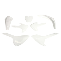 Rtech Plastics Kit for Husqvarna FC 250 2016-2018 White