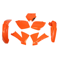 Rtech Plastics Kit for KTM OEM EXC 200-250-300-380 SIX DAYS 2003 Orange