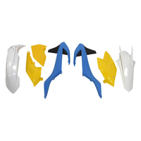 Rtech Plastics Kit for KTM LTD ED SXF 350 2016-2018 Vint Blue/Yellow