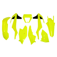 Rtech Plastics Kit KTM LTD ED EXC-F 250-350-450-500 SIX DAYS 2017-19 Neon Yellow