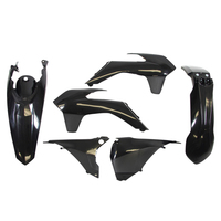 Rtech Plastics Kit for KTM EXC 125-200-250-300 2014-2016 Black