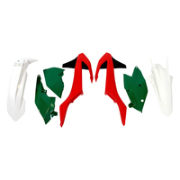 Rtech Plastics Kit for KTM LTD ED XC 250-300 2017-2018 Vint/Red/Green