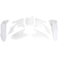 Rtech Plastics Kit for Suzuki RMZ 450 2018-2021 White