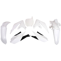 Rtech Plastics Kit for Yamaha YZ 250 F 2019-2021 White