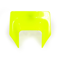 Rtech Headlight Surround for Husqvarna 450 TE 2017-2019 Neon Yellow Front 