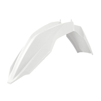 Rtech Front Fender for Husaberg FE 350 2013-2014 White Vented 