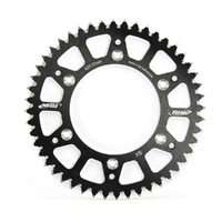 RHK Warrior Rear Sprocket 48T for Husqvarna TE 450 2003-2010 >Black