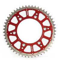 RHK Fusion Rear Sprocket 49T for Honda CRF 450 L 2019-2022 >Red