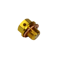 RHK Magnetic Sump Plug for Suzuki DL 650 A 2007-2019 >Gold